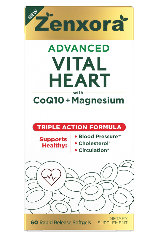 Zenxora Advanced Vital Heart with CoQ10 + Magnesium