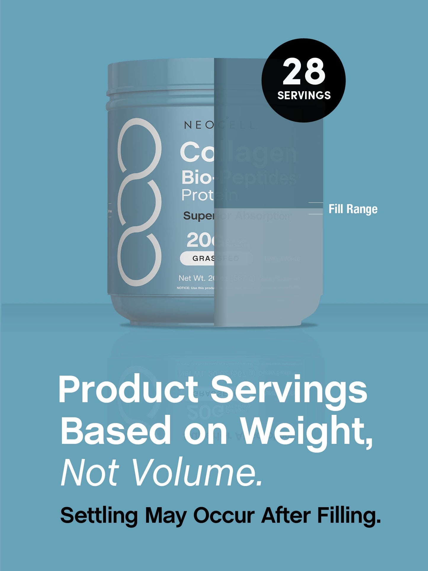 Collagen Bio-Peptides Grassfed, 20 oz (567 g) Powder