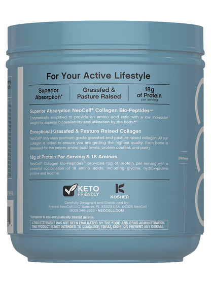 Collagen Bio-Peptides Grassfed, 20 oz (567 g) Powder